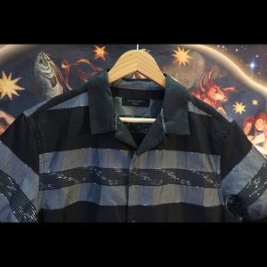 All Saints short sleeve, button-up